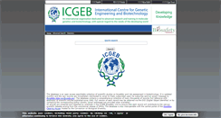 Desktop Screenshot of bibliosafety.icgeb.org